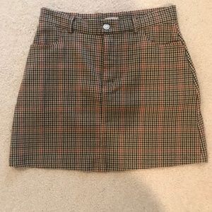 John Gault/Brandy Melville Plaid Skirt